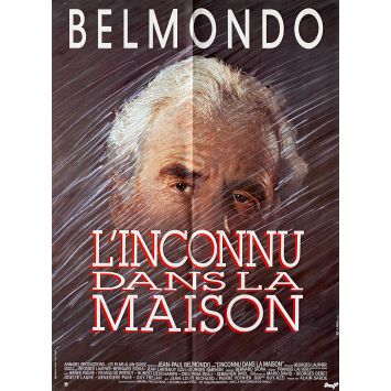 L'INCONNU DANS LA MAISON Affiche de cinéma- 60x80 cm. - 1992 - George Lautner, Jean-Paul Belmondo