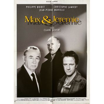 MAX ET JEREMIE French Movie Poster- 23x32 in. - 1992 - Claire Devers, Philippe Noiret