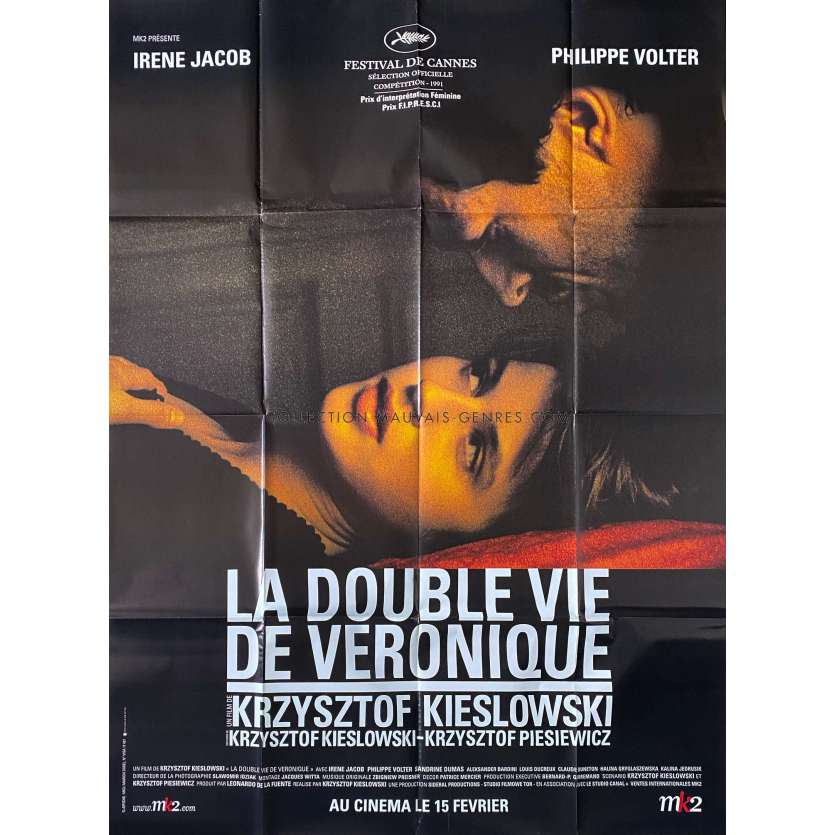 THE DOUBLE LIFE OF VERONIQUE French Movie Poster- 47x63 in. - 1991/R2006 - Krzysztof Kieslowski, Irène Jacob
