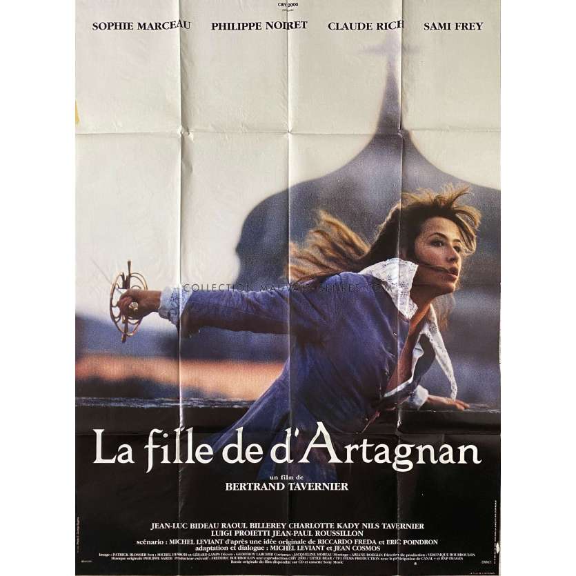 REVENGE OF THE MUSKETEERS French Movie Poster- 47x63 in. - 1994 - Bertrand Tavernier, Sophie Marceau