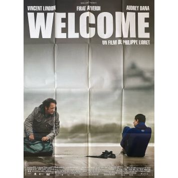 WELCOME French Movie Poster- 47x63 in. - 2009 - Philippe Lioret, Vincent Lindon