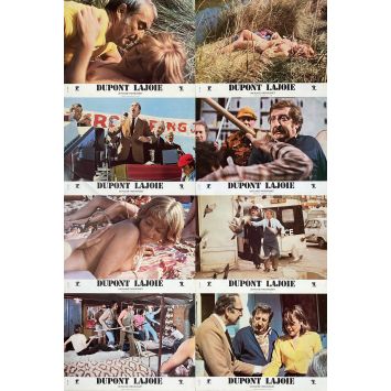 DUPONT LAJOIE Photos de film x8 - 21x30 cm. - 1975 - Yves Boisset, Jean Carmet