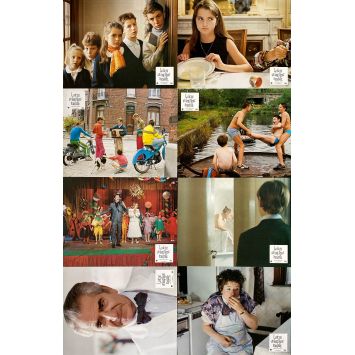 LIFE IS A LONG QUIET RIVER French Lobby Cards x8 - 9x12 in. - 1988 - Etienne Chatillez, Benoit Magimel