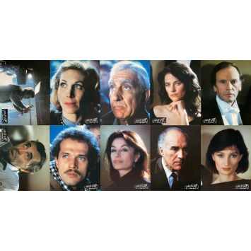 LONG LIVE LIFE French Lobby Cards x10 - 9x12 in. - 1984 - Claude Lelouch, Charlotte Rampling