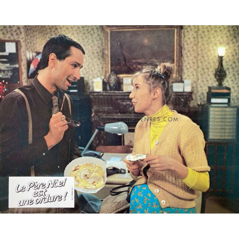 LE PERE NOEL EST UNE ORDURE Photo de film N02 - 21x30 cm. - 1982 - Jean-Marie Poiré, Thierry Lhermitte