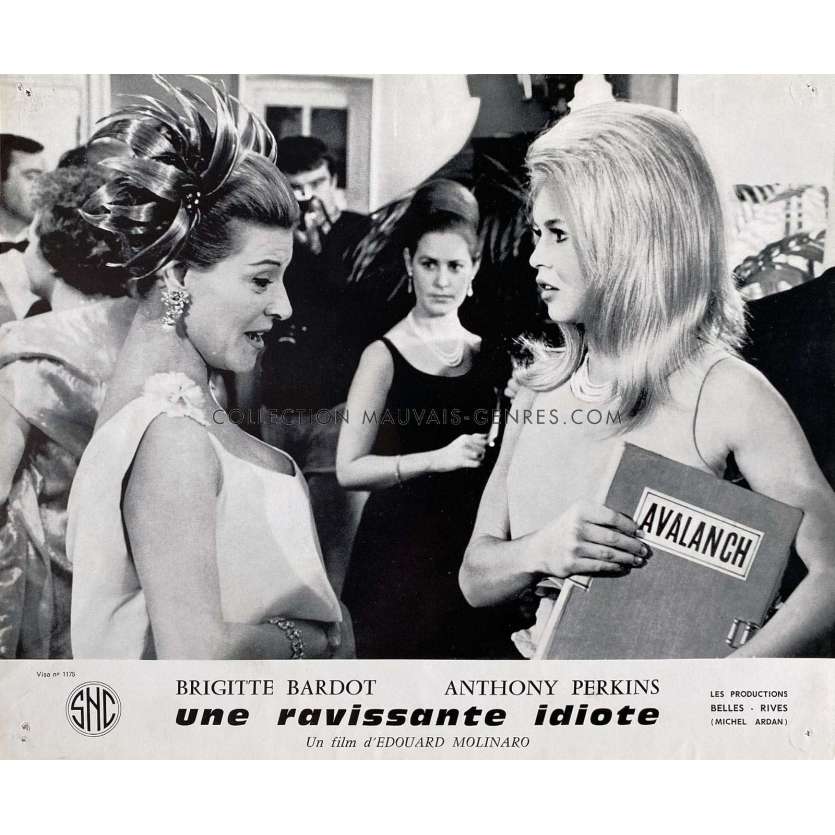 AGENT 38-24-36 French Lobby Card N04 - 10x12 in. - 1964 - Edouard Molinaro, Brigitte Bardot