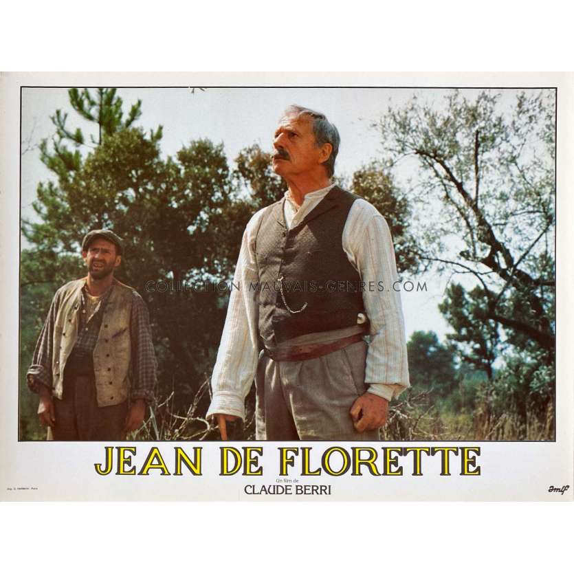 JEAN DE FLORETTE French Lobby Card N9 10x15 - 1986 - Claude Berri, Gérard Depardieu