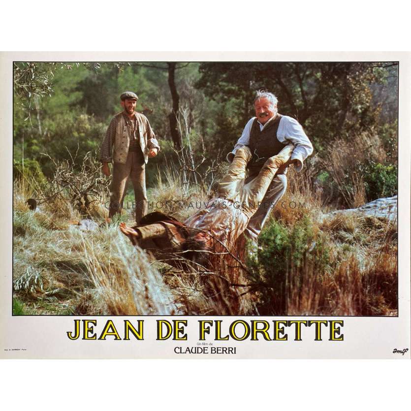 JEAN DE FLORETTE French Lobby Card N12 10x15 - 1986 - Claude Berri, Gérard Depardieu