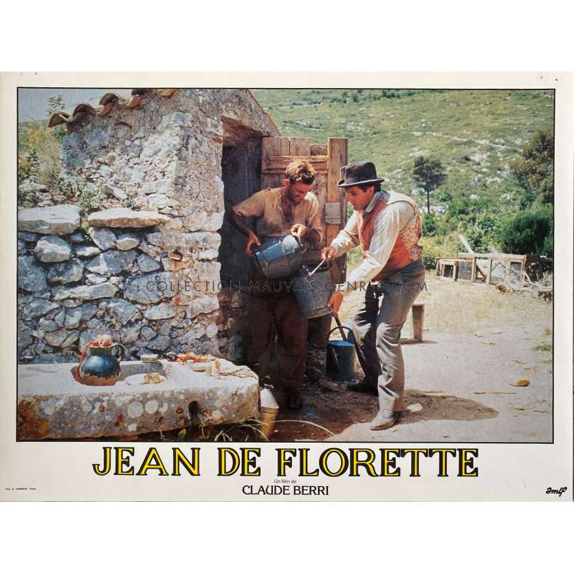 JEAN DE FLORETTE French Lobby Card N7 10x15 - 1986 - Claude Berri, Gérard Depardieu