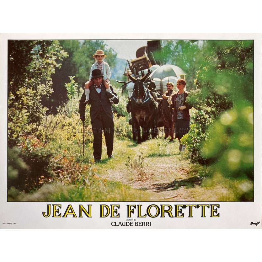 JEAN DE FLORETTE Photo de film N8 30x40 - 1986 - Gérard Depardieu, Claude Berri