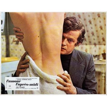 LOVE IN THE AFTERNOON French Lobby Card N01 - 9x12 in. - 1972 - Eric Rohmer, Bernard Verley