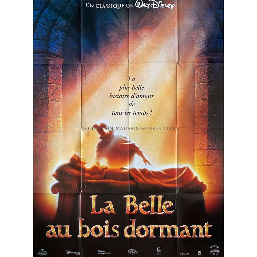 LA BELLE AU BOIS DORMANT Affiche de cinéma- 120x160 cm. - 1959/R1990 - Walt Disney, Mary Costa