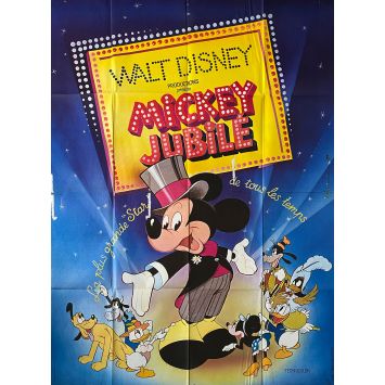 MICKEY JUBILE Affiche de cinéma- 120x160 cm. - 1978 - Walt Disney, Mickey Mouse