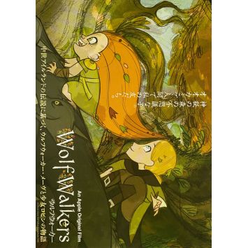 LE PEUPLE LOUP - WOLFWALKERS mini-Affiche de cinéma- 18x26 cm. - 2020 - Tomm Moore, Honor Kneafsey