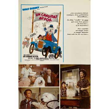 THE SHAGGY D.A. French Herald/Trade Ad- 7x9 in. - 1976 - Robert Stevenson, Dean Jones