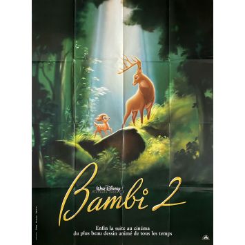BAMBI II French Movie Poster- 47x63 in. - 2006 - Walt Disney, Patrick Stewart