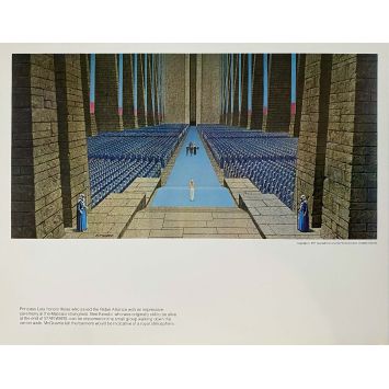 STAR WARS - LA GUERRE DES ETOILES Artwork N01 - 28x36 cm. - 1977 - Harrison Ford, George Lucas