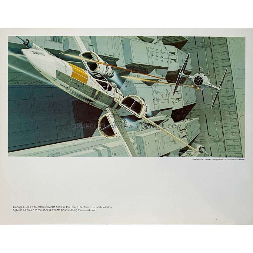 STAR WARS - A NEW HOPEArtwork Print N04 - 11x14 in. - 1977 - George Lucas, Harrison Ford