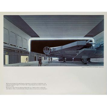 STAR WARS - LA GUERRE DES ETOILES Artwork N11 - 28x36 cm. - 1977 - Harrison Ford, George Lucas