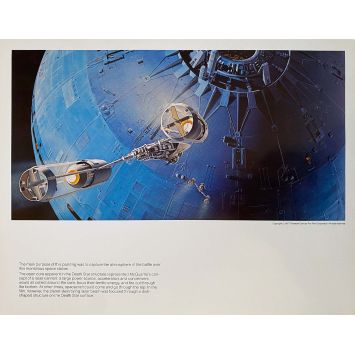 STAR WARS - A NEW HOPEArtwork Print N19 - 11x14 in. - 1977 - George Lucas, Harrison Ford