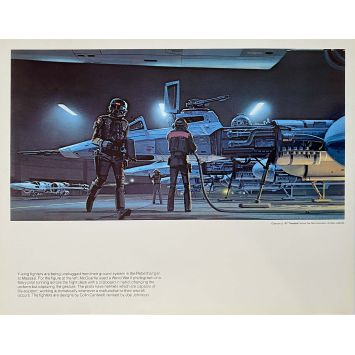 STAR WARS - A NEW HOPEArtwork Print N21 - 11x14 in. - 1977 - George Lucas, Harrison Ford