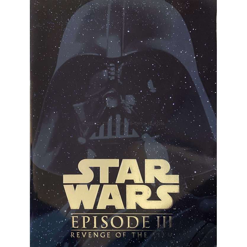 STAR WARS - REVENGE OF THE SITHS Japanese Program 60p - 9x12 in. - 2003 - George Lucas, Harrison Ford