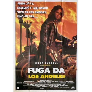 LOS ANGELES 2013 Affiche de cinéma italienne- 100x140 cm. - 1996 - John Carpenter, Kurt Russel