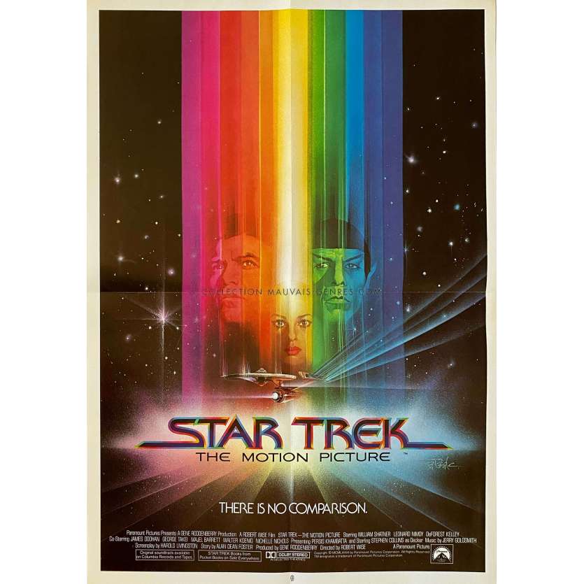 STAR TREK U.S Movie Poster- 18x24 in. - 1979 - Robert Wise, William Shatner