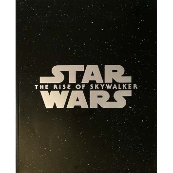 STAR WARS - L'ASCENSION DE SKYWALKER Programme japonais 90p - 21x30 cm. - 2019 - J.J. Abrams, Daisy Ridley