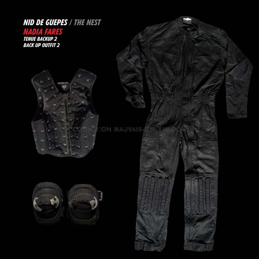 NID DE GUEPESTenue Commando (Backup) 2 portée par Nadia Fares dans le film - 2002