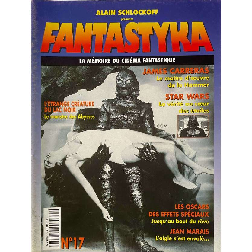 FANTASTIKA N17 French Magazine 66p - 10x12 in. - 1999 - Richard Carlson, Jean Marais