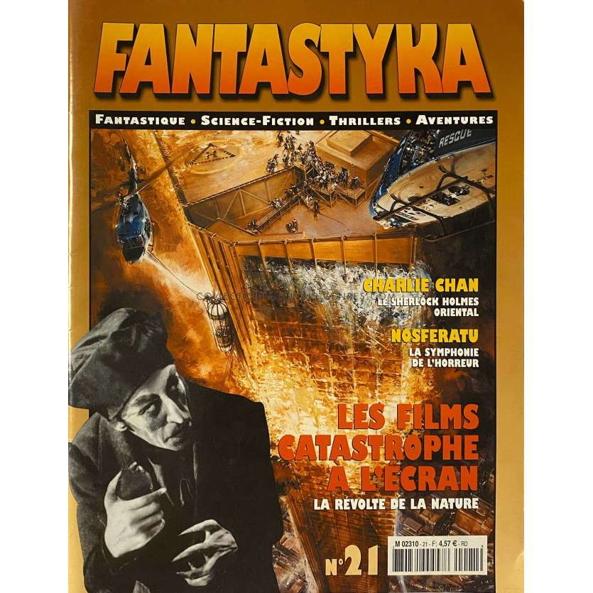 FANTASTIKA N21 Magazine français 66p - 24x30 cm. - 2002 - Charlie Chan
