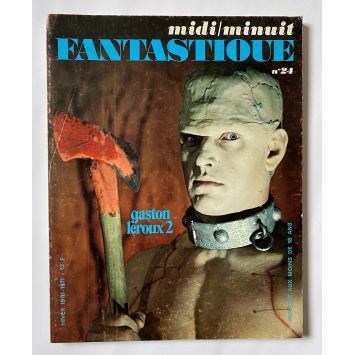 MIDI-MINUIT FANTASTIQUE N24 Magazine français 80p - 22x28 cm. - 1970 - Jimmy Sangster