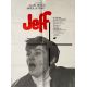 JEFF French Movie Poster- 23x32 in. - 1969 - Alain Delon, Jean Herman