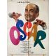 OSCAR Affiche de cinéma française- 60x80 cm. - 1967 - Louis de Funès, Edouard Molinaro