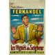 LES VIGNES DU SEIGNEUR Belgian Movie Poster- 14x21 in. - 1958 - Fernandel, Jean Boyer