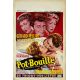POT BOUILLE Affiche de cinéma belge- 35x55 cm. - 1957 - Gérard Philipe, Julien Duvivier
