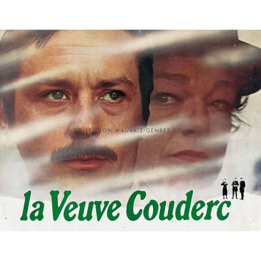 THE WIDOW COUDERC French Herald/Trade Ad 4 pages. - 9x12 in. - 1971 - Alain Delon, Pierre Granier-Deferre