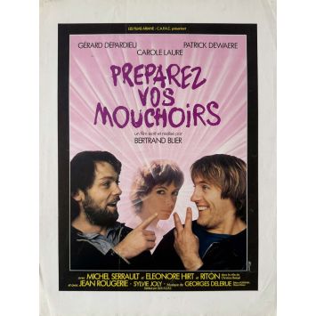 PREPAREZ VOS MOUCHOIRS Synopsis français- 24x30 cm. - 1978 - Gérard Depardieu, Bertrand Blier