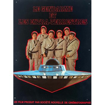 LE GENDARME ET LES EXTRA-TERRESTRES Synopsis français 4 pages. - 21x30 cm. - 1979 - Louis de Funès, Jean Girault