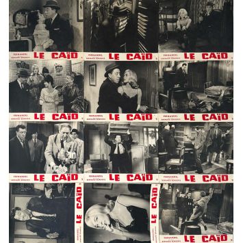 LE CAID Photos de film françaises x12 - 24x30 cm. - 1960 - Fernandel, Bernard Borderie