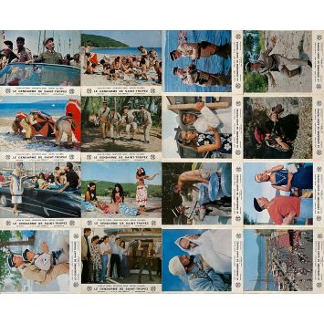 THE TROOPS OF SAINT TROPEZ French Lobby Cards x16 - 10x12 in. - 1964 - Louis de Funès, Jean Girault