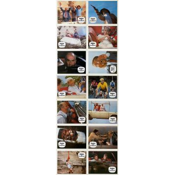 SUR UN ARBRE PERCHE Photos de film allemandes x14 - 23x30 cm. - 1971 - Louis de Funès, Serge Korber