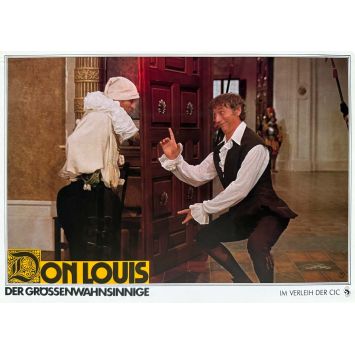 LA FOLIE DES GRANDEURS Photo de film allemande N02 - 21x30 cm. - 1971 - Louis de Funes, Gérard Oury