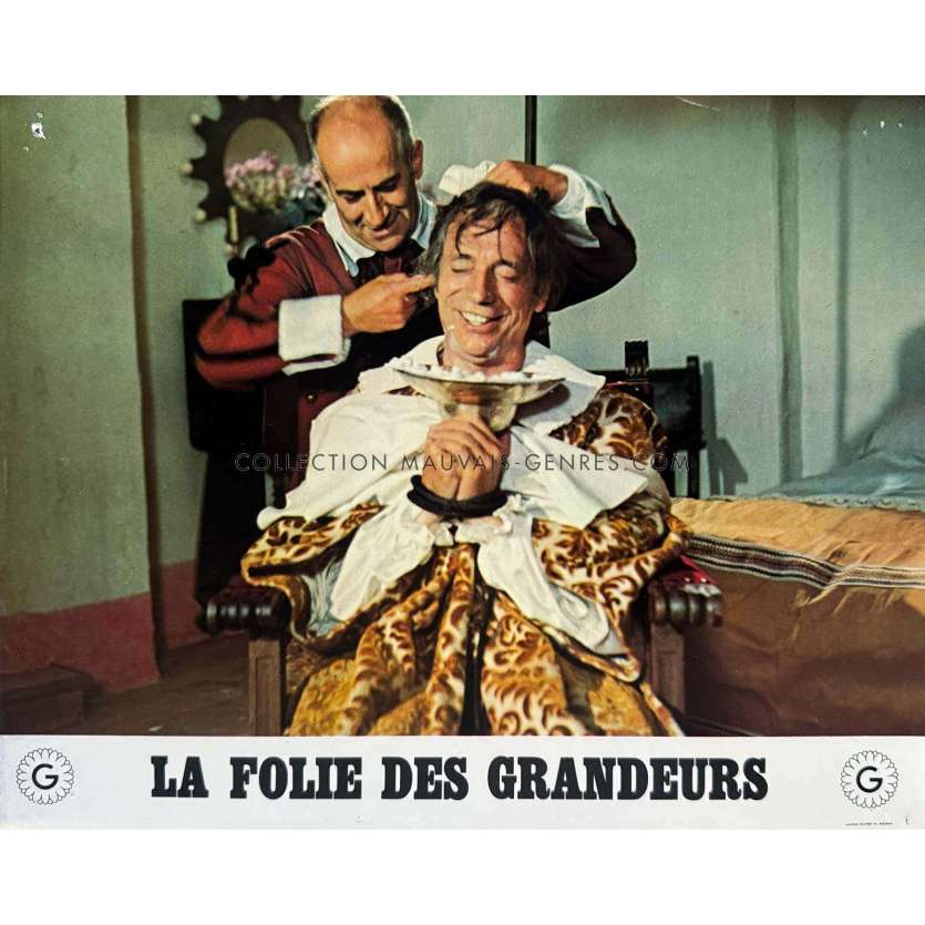 LA FOLIE DES GRANDEURS Photo de film française N01 - 22x28 cm. - 1971 - Louis de Funes, Gérard Oury