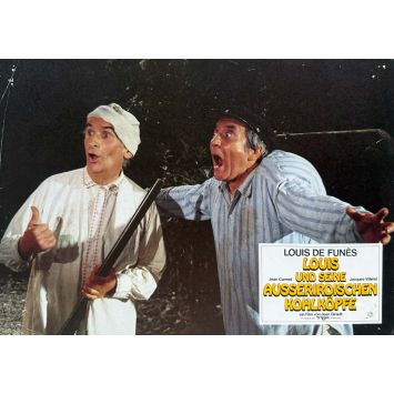 LA SOUPE AUX CHOUX Photo de film allemande N03 - 21x30 cm. - 1981 - Louis de Funès, Jean Girault