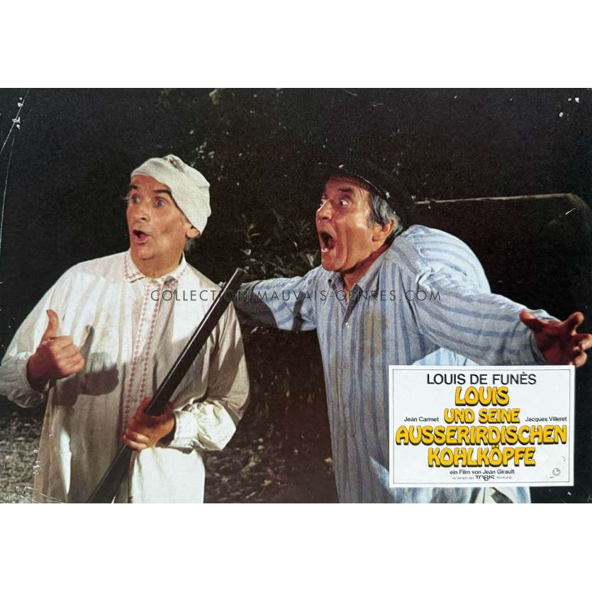 LA SOUPE AUX CHOUX Photo de film allemande N03 - 21x30 cm. - 1981 - Louis de Funès, Jean Girault
