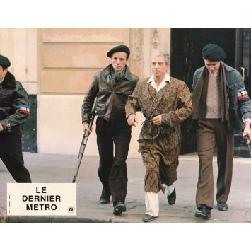 LE DERNIER METRO Photo de film française N03 - 22x28 cm. - 1980 - Catherine Deneuve, FranCois Truffaut