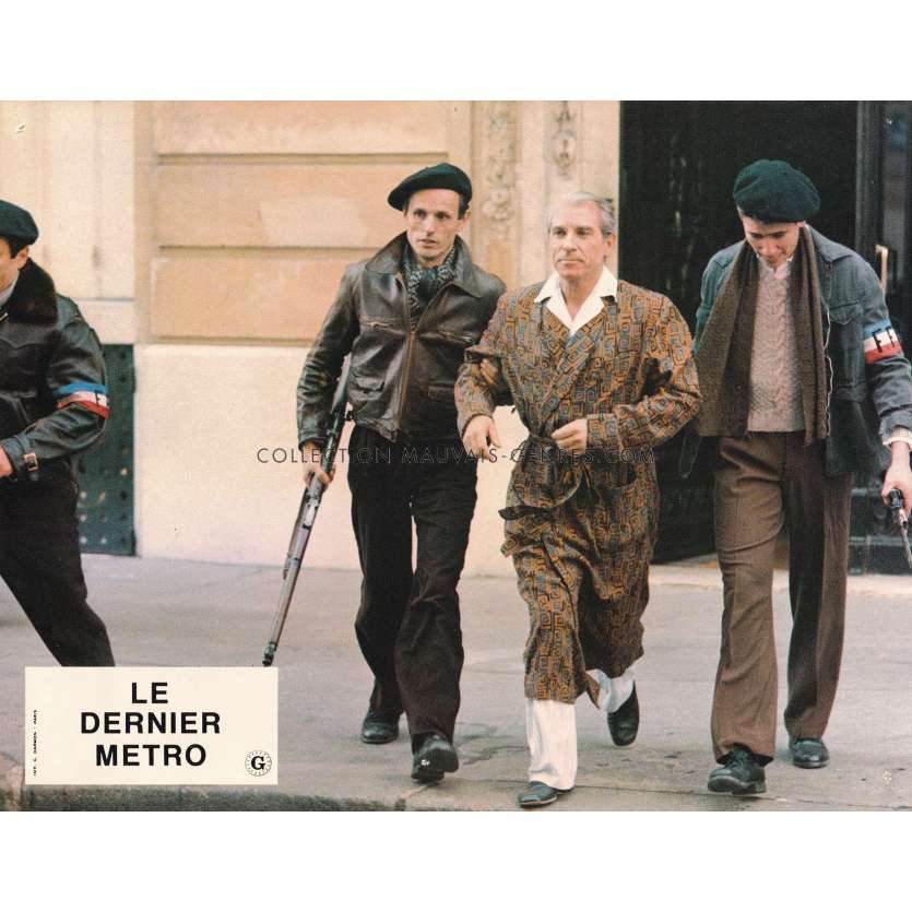 THE LAST METRO French Lobby Card N03 - 9x12 in. - 1980 - Catherine Deneuve, FranCois Truffaut