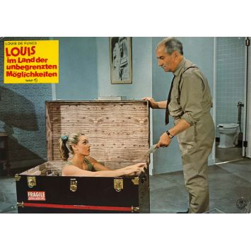 LE GENDARME A NEW YORK Photo de film allemande N04 - 21x30 cm. - 1965 - Louis de Funès, Jean Girault